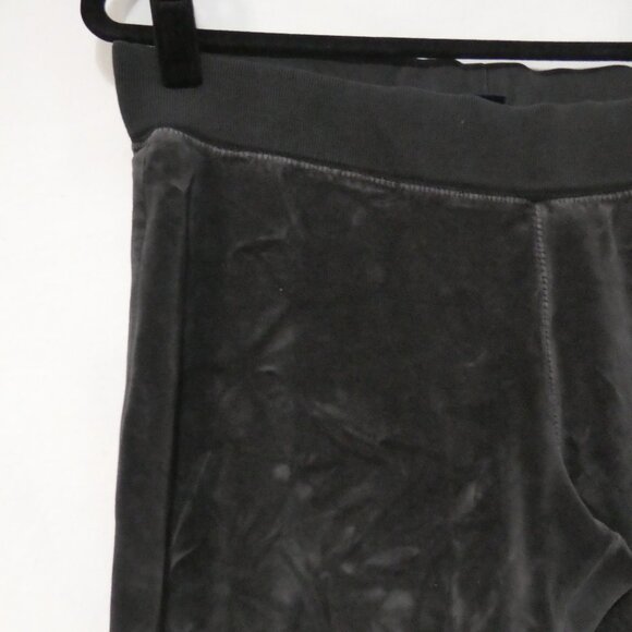 Y2K | GAP - Stretch | small | Soft Black Velour / Velvet Loungewear Pants - Picture 3 of 16